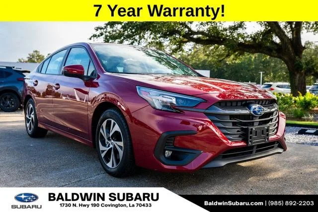 Certified Used 2025 Crimson Red Pearl Subaru Premium image 1