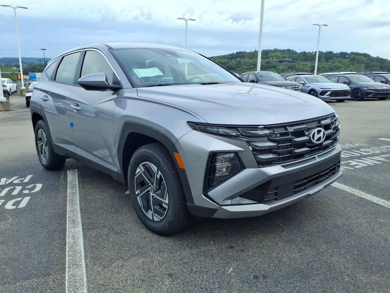New 2026 Shimmering Silver Hyundai Blue image 1