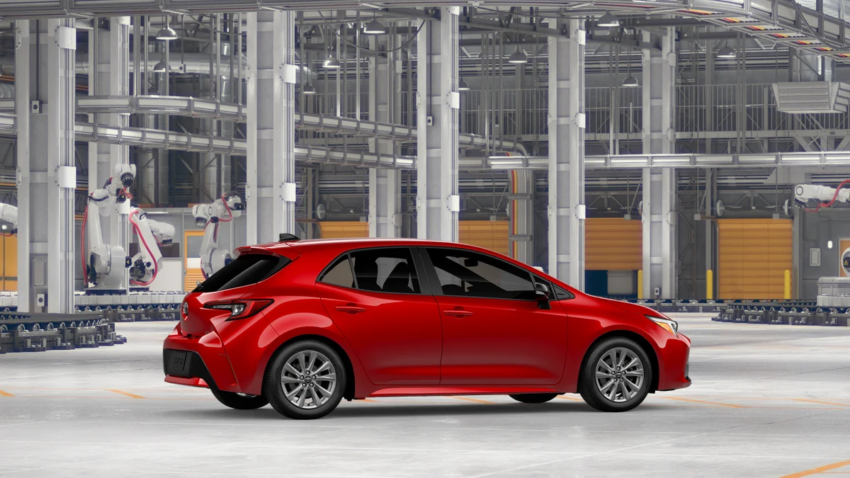 New 2027 Finish Line Red Toyota SE image 11