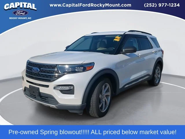 Used 2020 White Ford XLT image 1