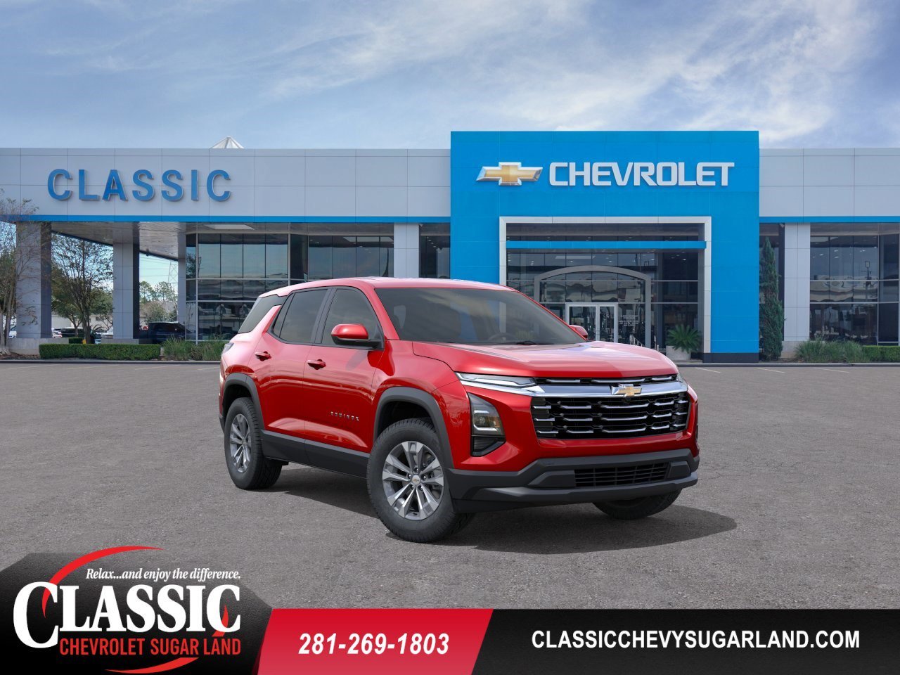 2026 Chevrolet Equinox LT Red at Classic Elite Chevrolet Hwy 6