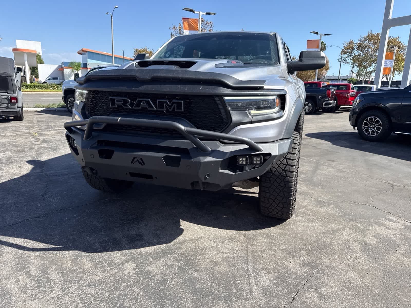 Used 2022 Billet Silver Metallic Clearcoat Ram TRX image 2