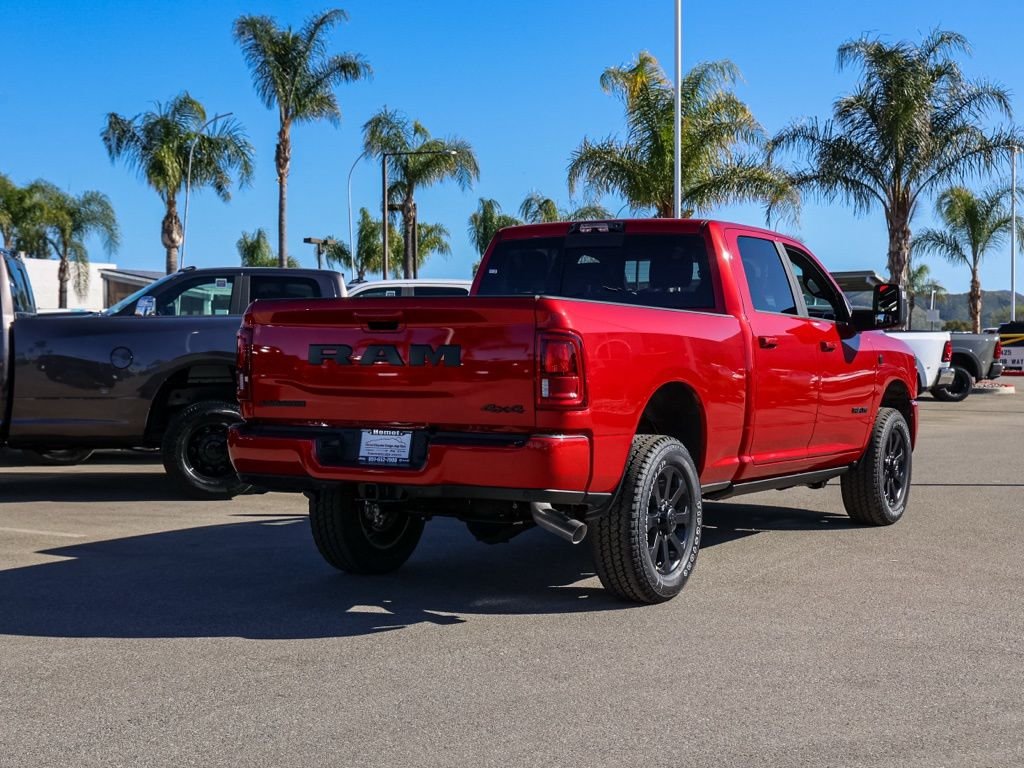 New 2026 Molten Red Pearl-Coat Exterior Paint RAM Laramie image 3