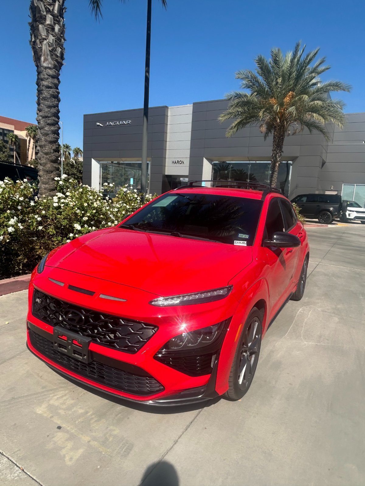 Used 2022 Red Hyundai Base image 1