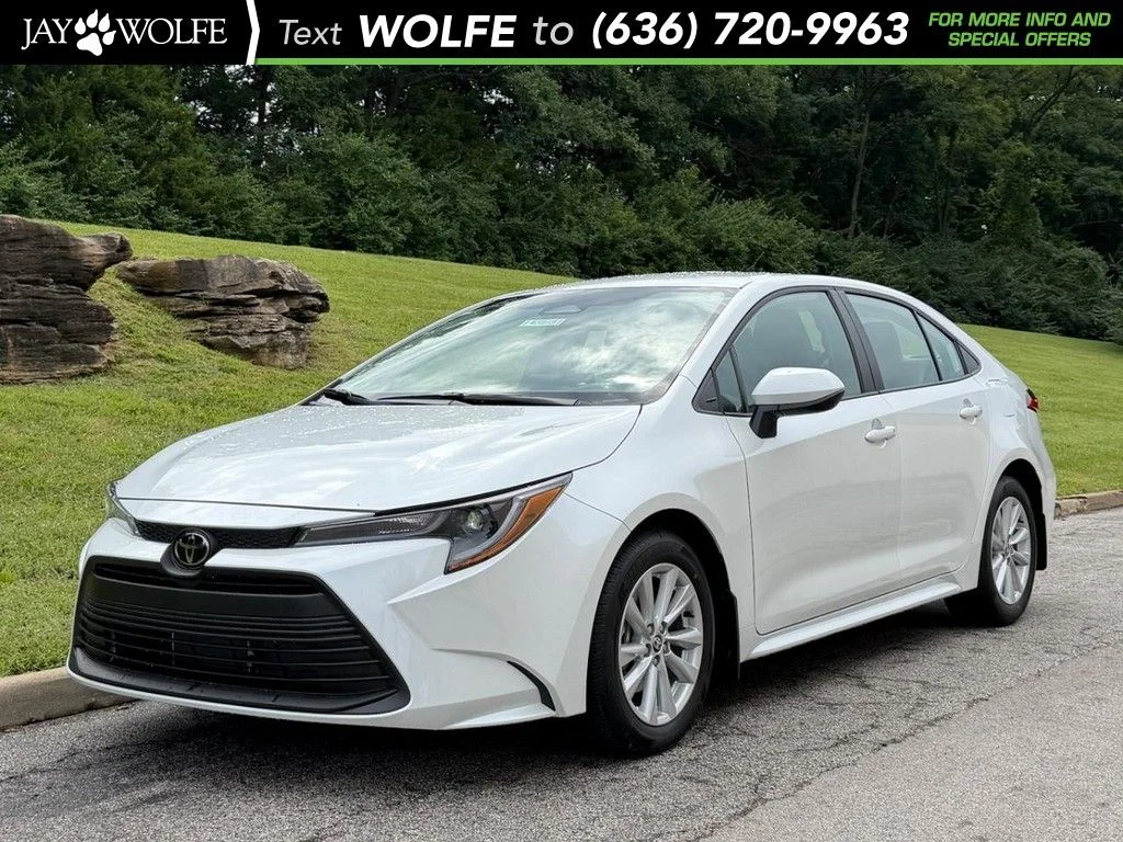 New 2026 Wind Chill Pearl Toyota LE image 1