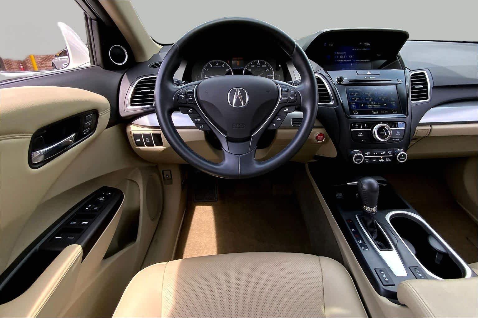 Used 2016 White Diamond Pearl Acura Tech Pkg image 6