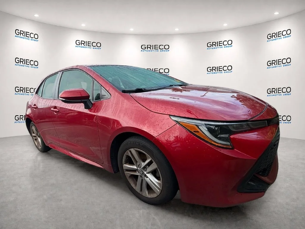Used 2021 Red Toyota SE image 1