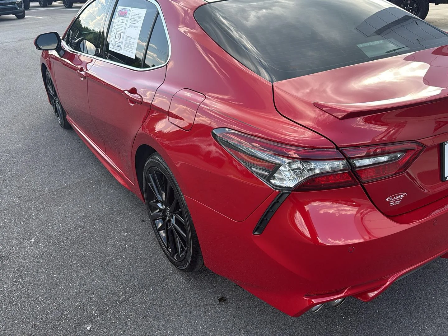 Used 2024 Supersonic Red Toyota XSE V6 image 10