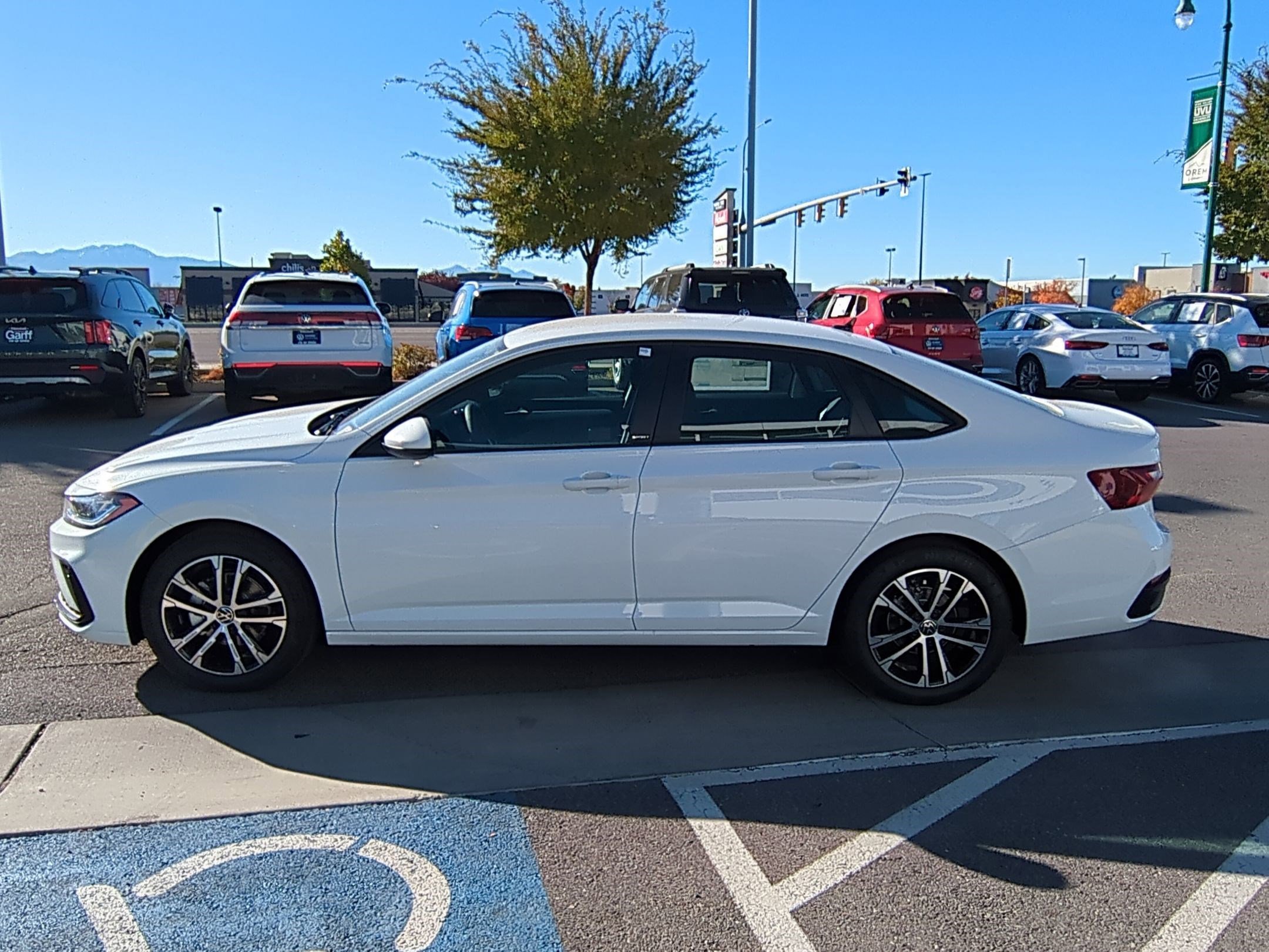 New 2026 Pure White Volkswagen Sport image 7