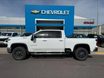 Used 2022 Summit White Chevrolet LTZ image 1