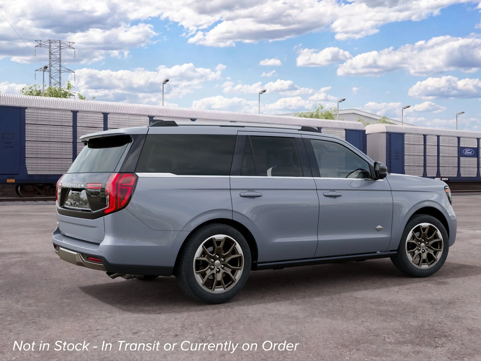 New 2027 Glacier Gray Metallic Tri-Coat Ford King Ranch® image 7