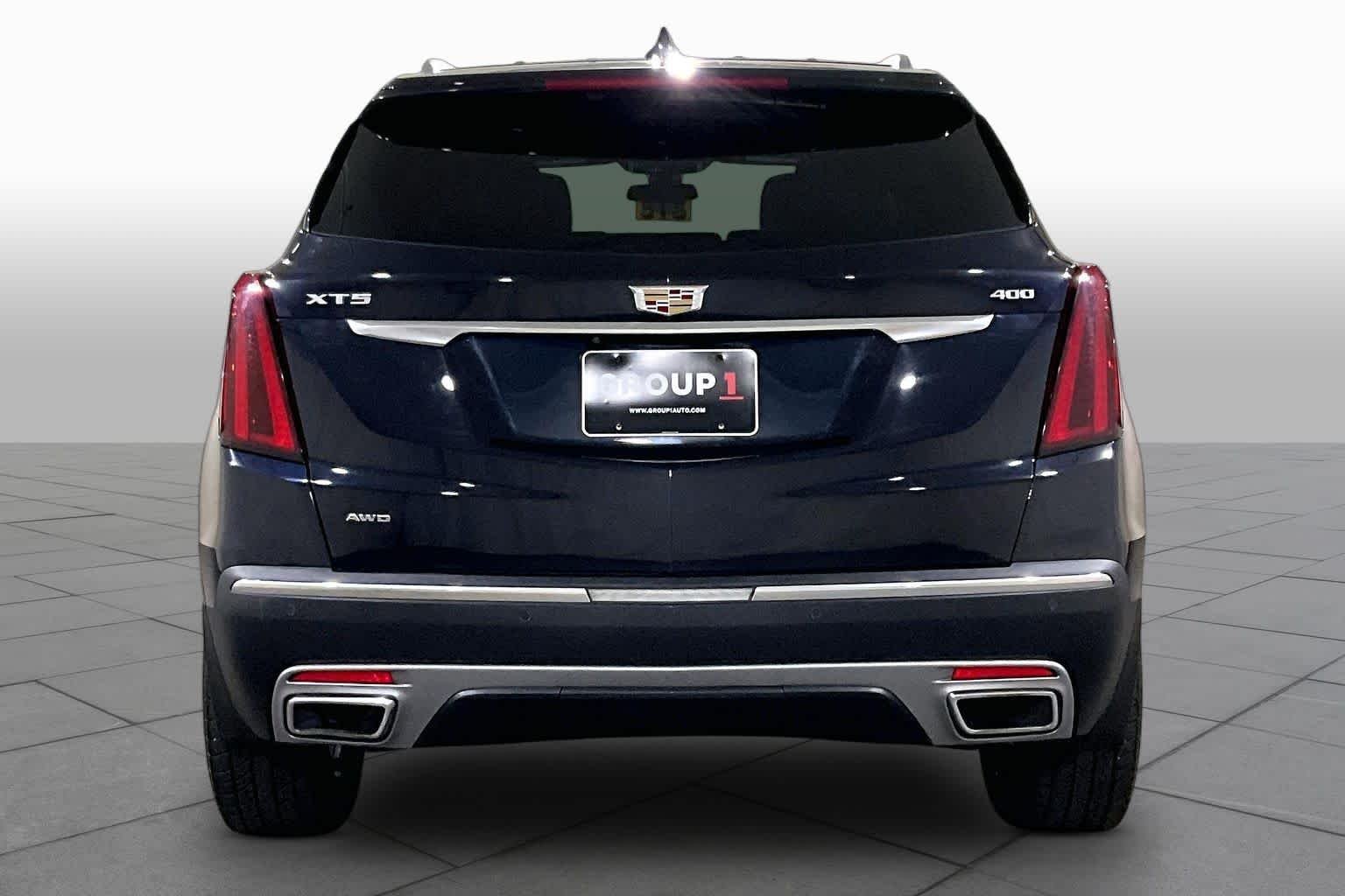 Used 2021 Dark Moon Blue Metallic Cadillac AWD Premium Luxury image 4