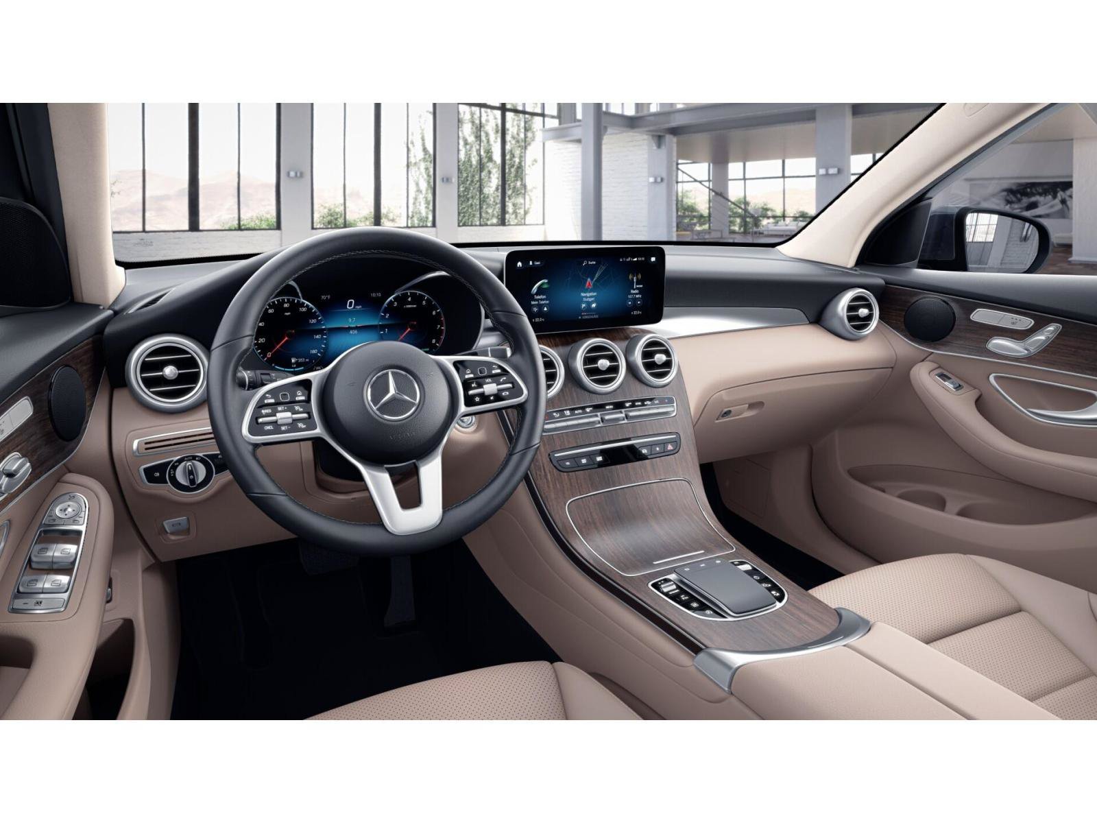 Certified Used 2022 Lunar Blue Metallic Mercedes-Benz GLC 300 image 3