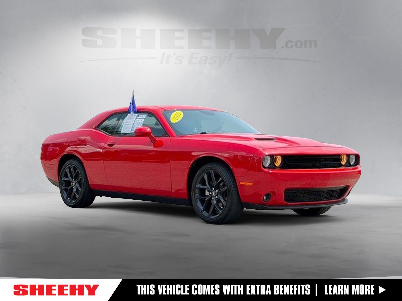 Used 2021 Red Dodge SXT image 1