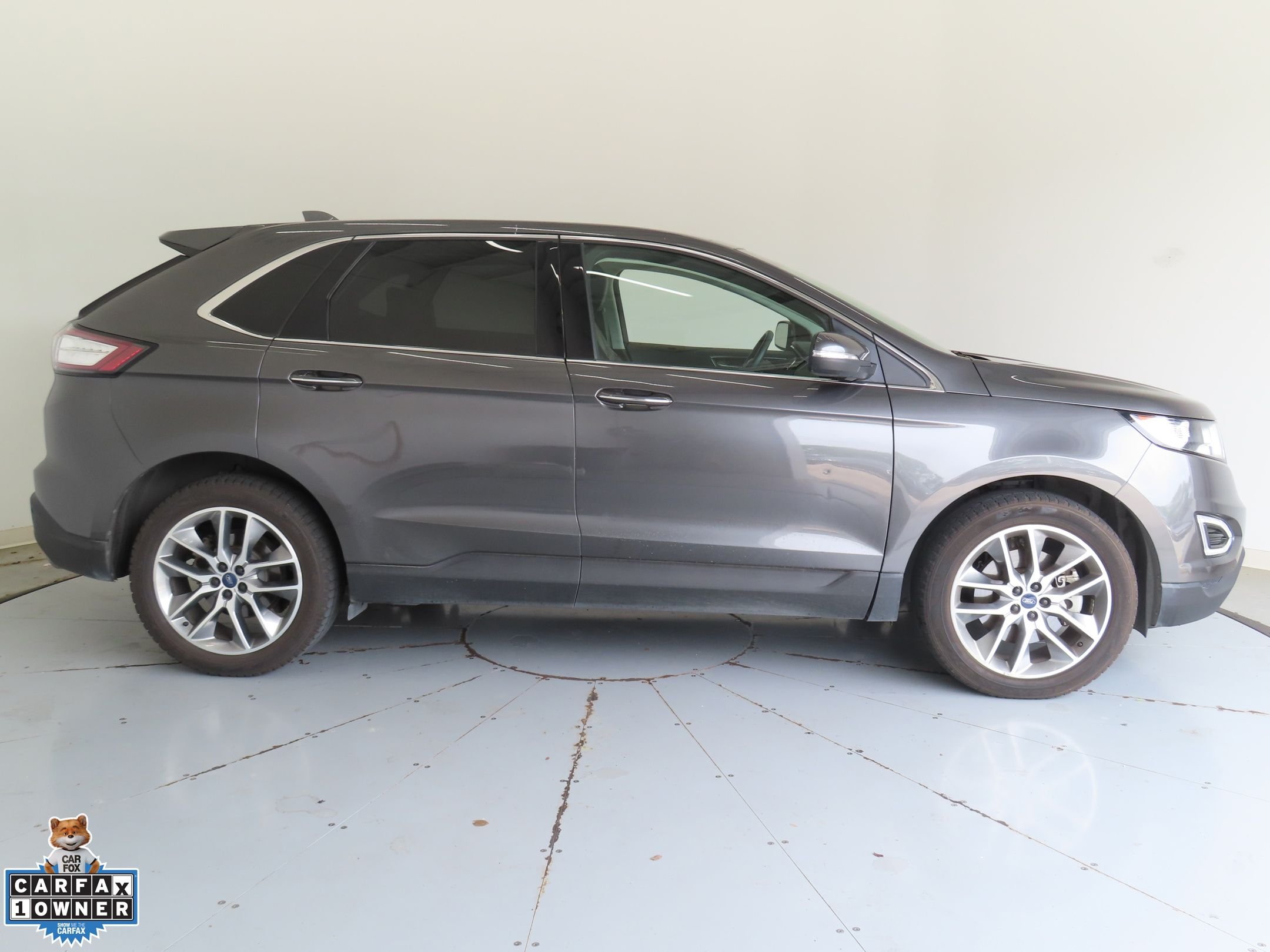Used 2016 Gray Ford Titanium image 2