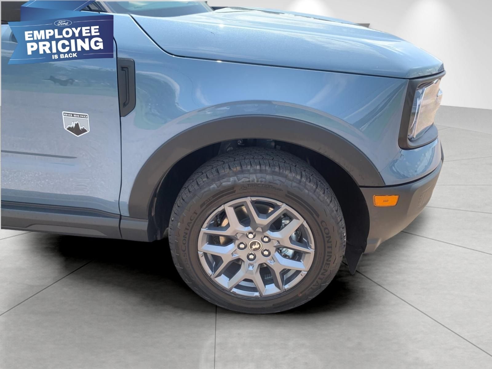 New 2026 Azure Gray Metallic Tri-Coat Ford Big Bend image 1