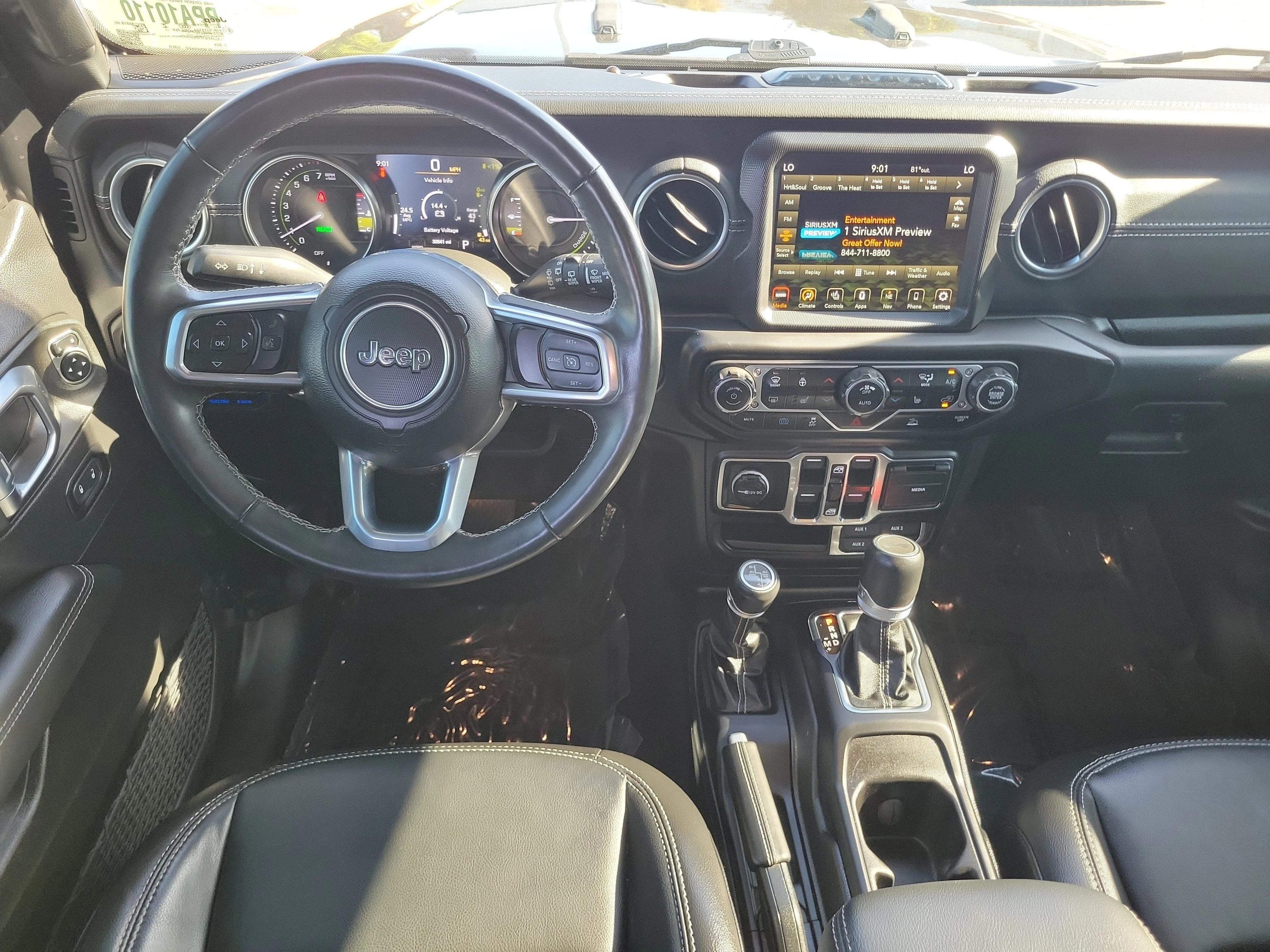 Certified Used 2023 Black Jeep Sahara 4xe image 15