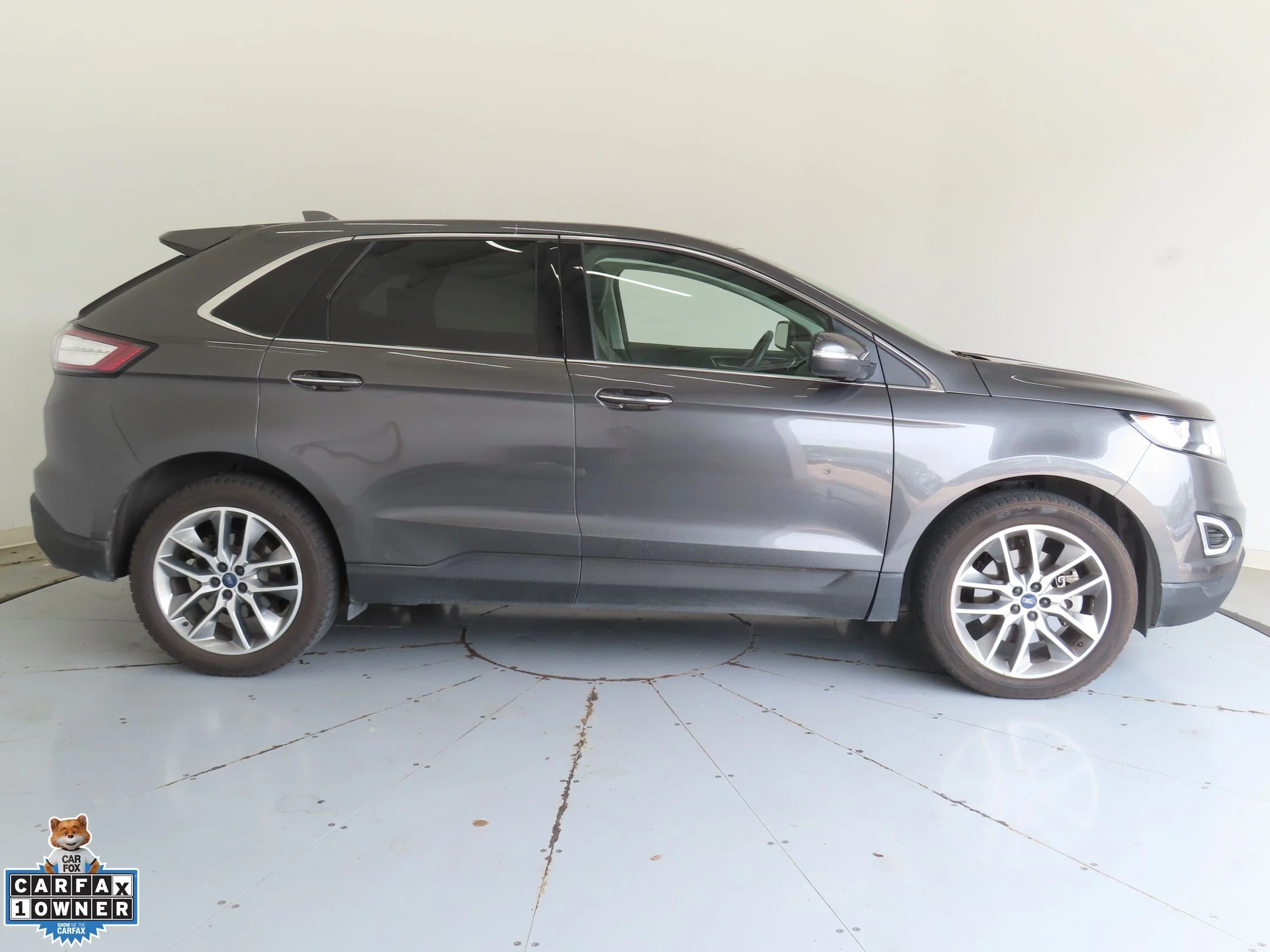 Used 2016 Gray Ford Titanium image 2