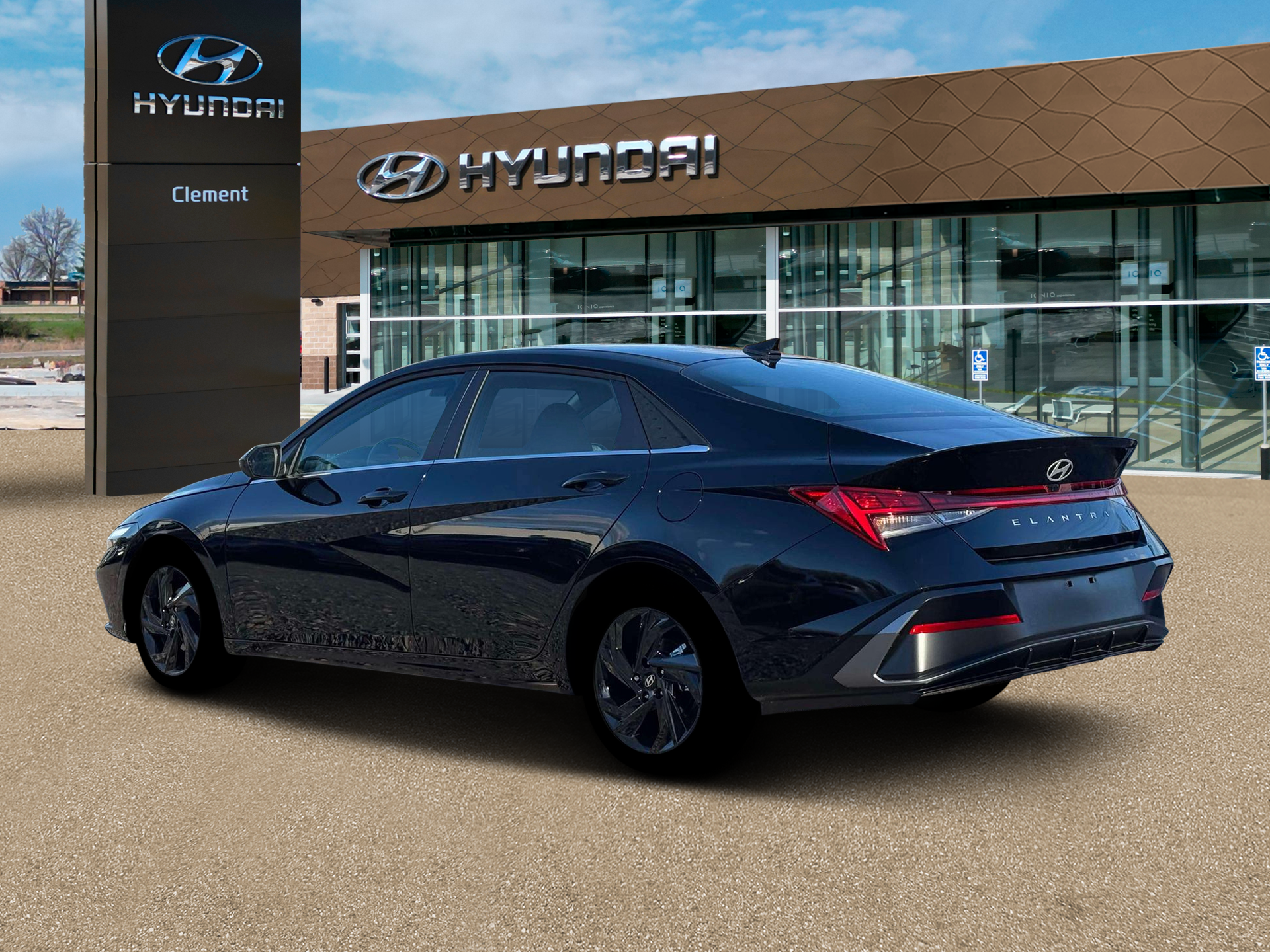 New 2026 Black Hyundai SEL Sport image 4