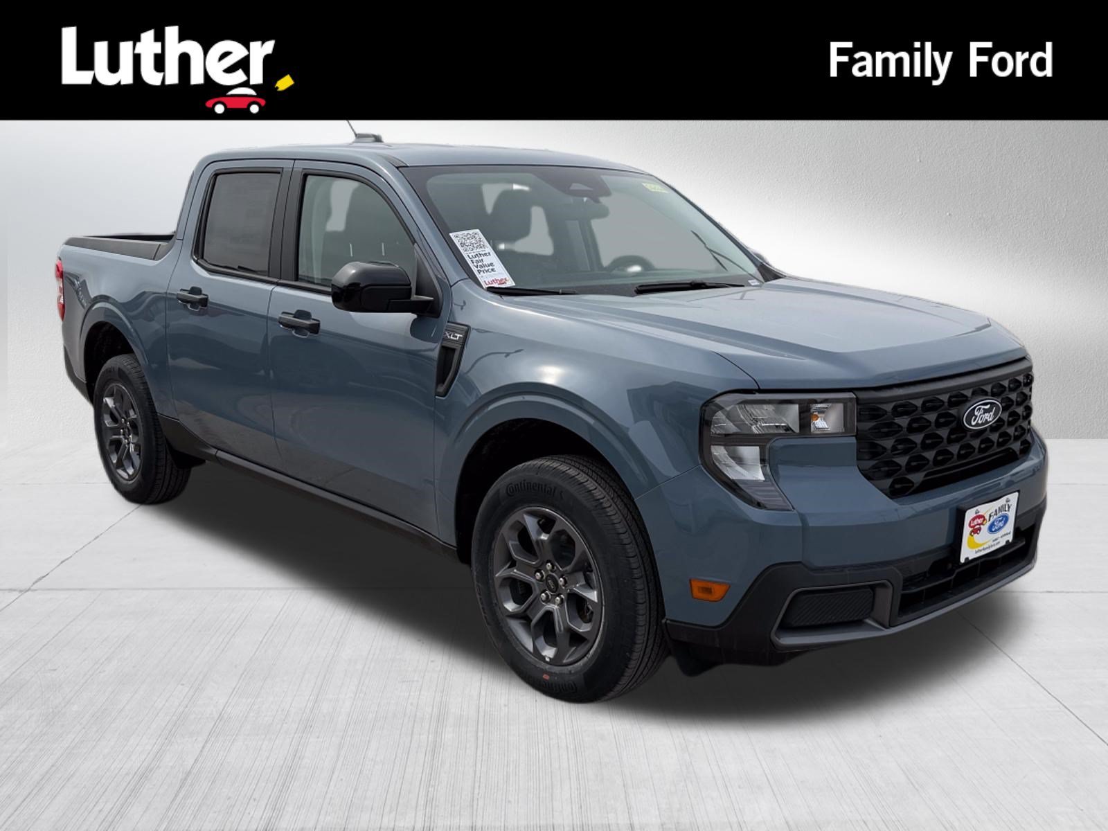 New 2025 Azure Gray Metallic Tri-Coat Ford XLT image 1