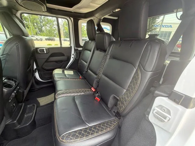 Used 2021 White Jeep Unlimited Sahara High Altitude image 15