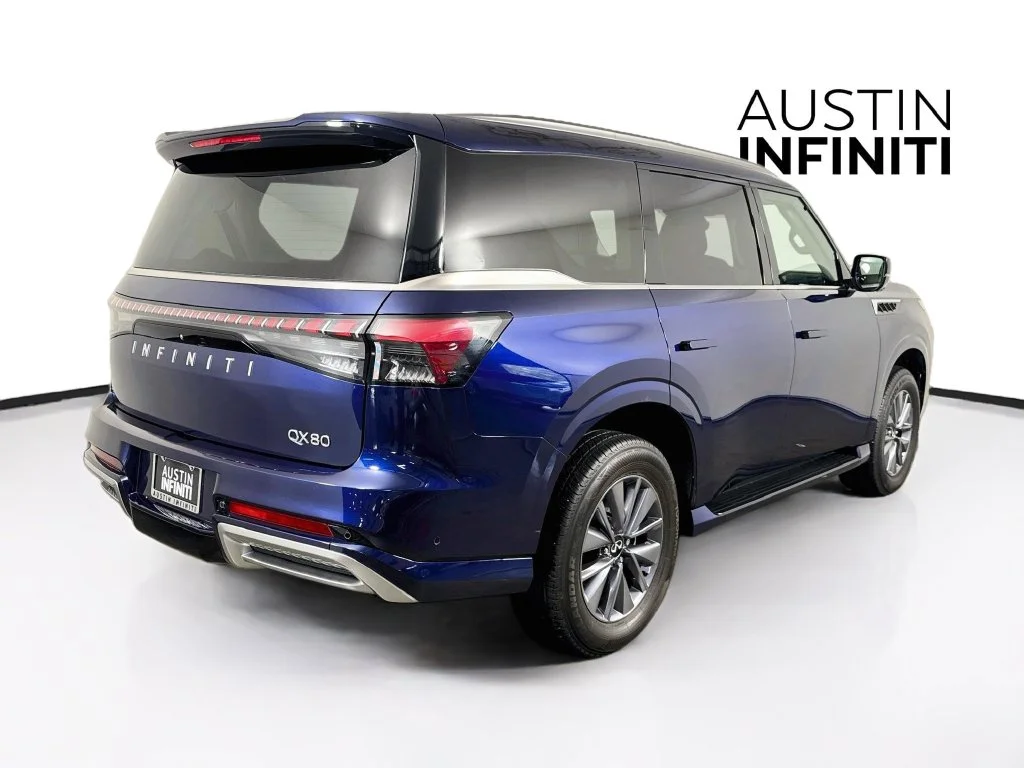 Certified Used 2025 Blue INFINITI PURE image 10