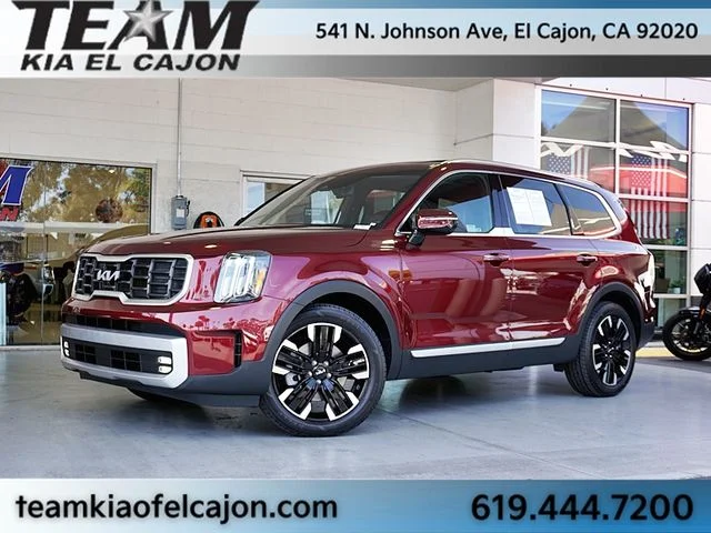 Certified Used 2023 Red Kia SX Prestige AWD image 2