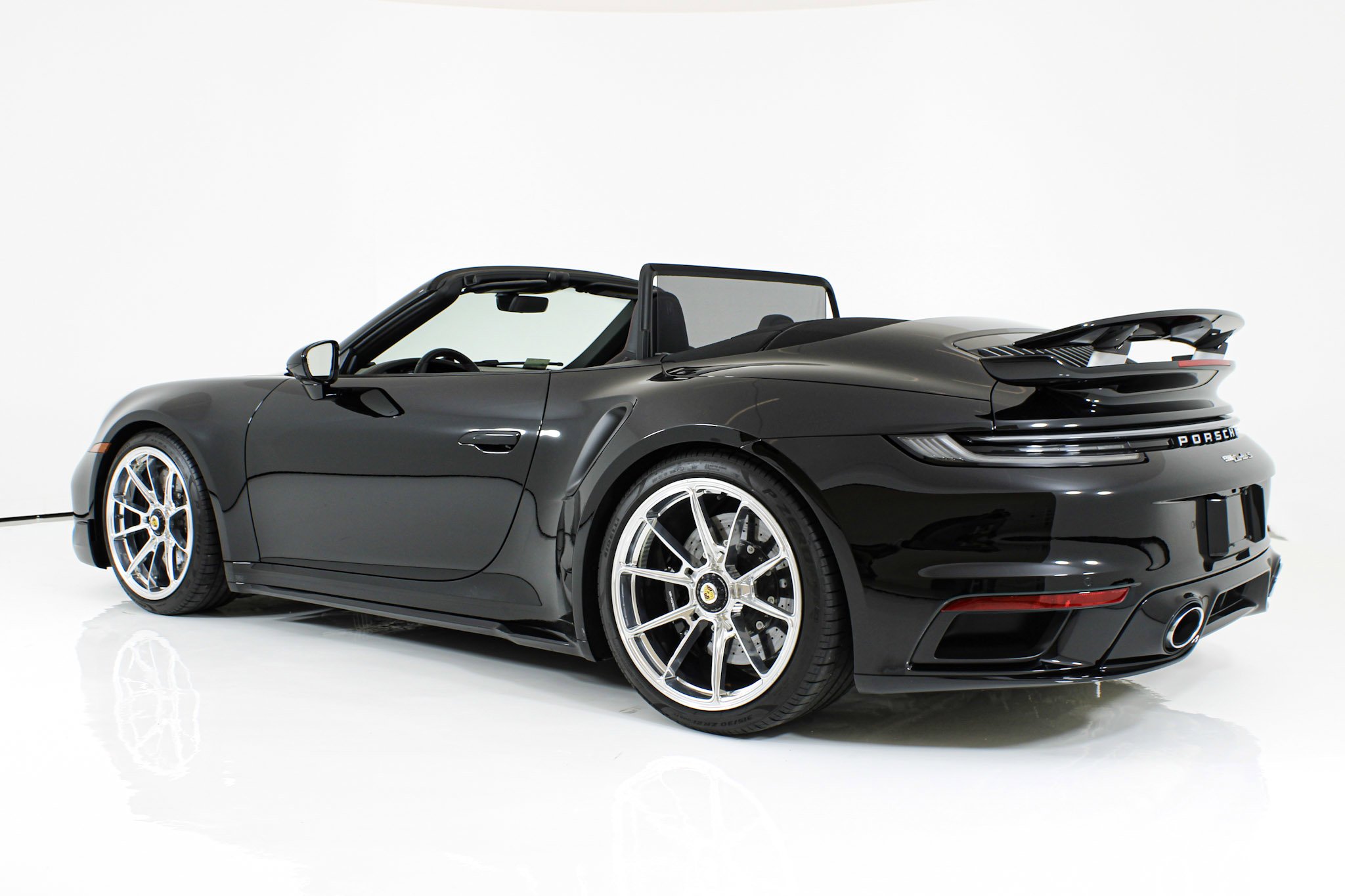 Used 2024 Black Porsche Turbo S Cabriolet image 7