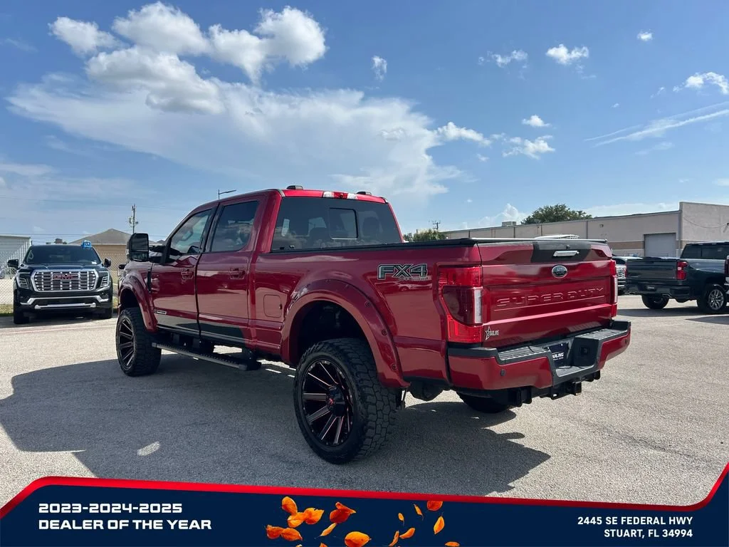 Used 2021 Red Ford LARIAT image 5