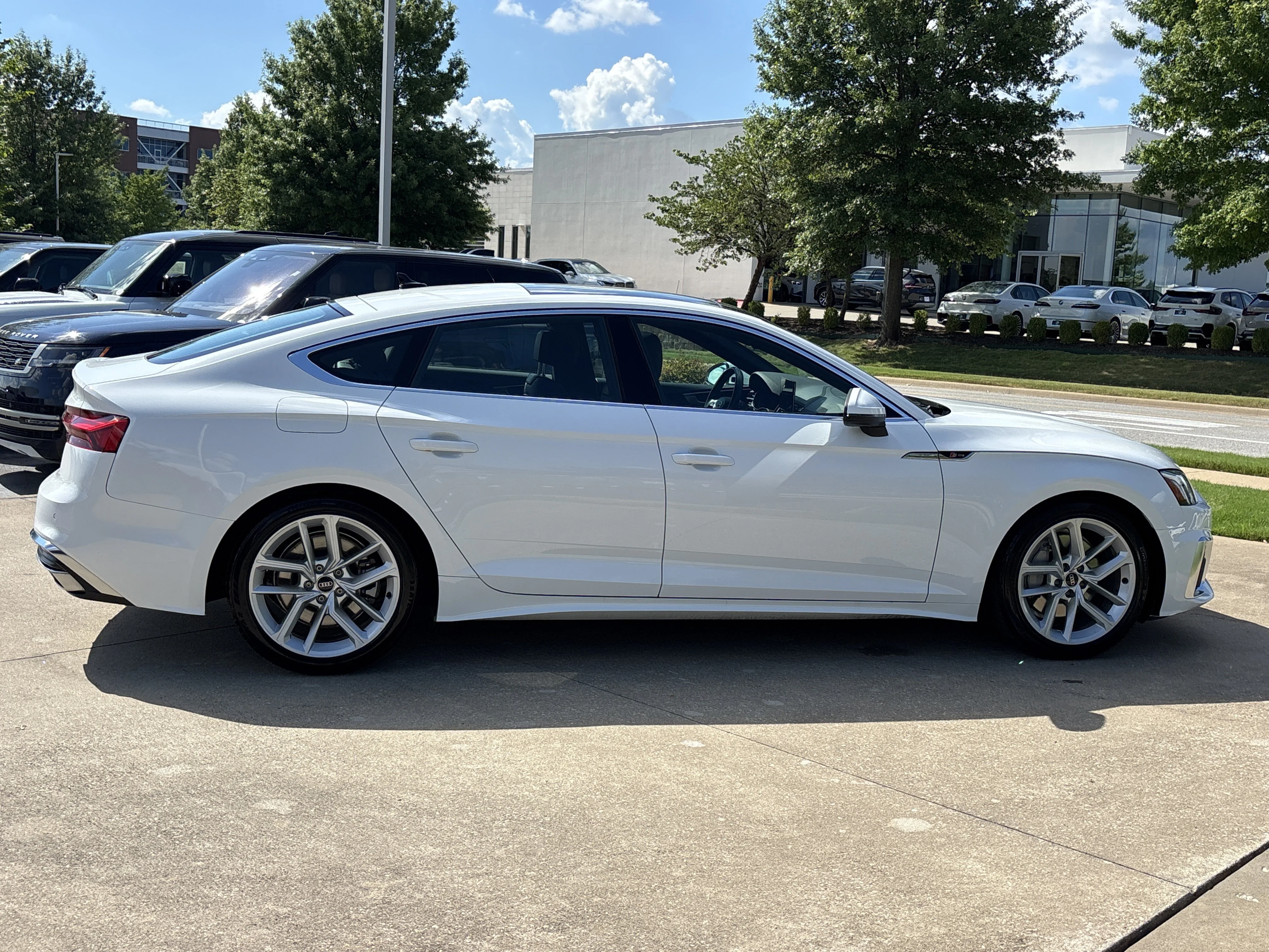 Used 2024 Arkona White Audi 45 S line Premium Plus AWD image 2