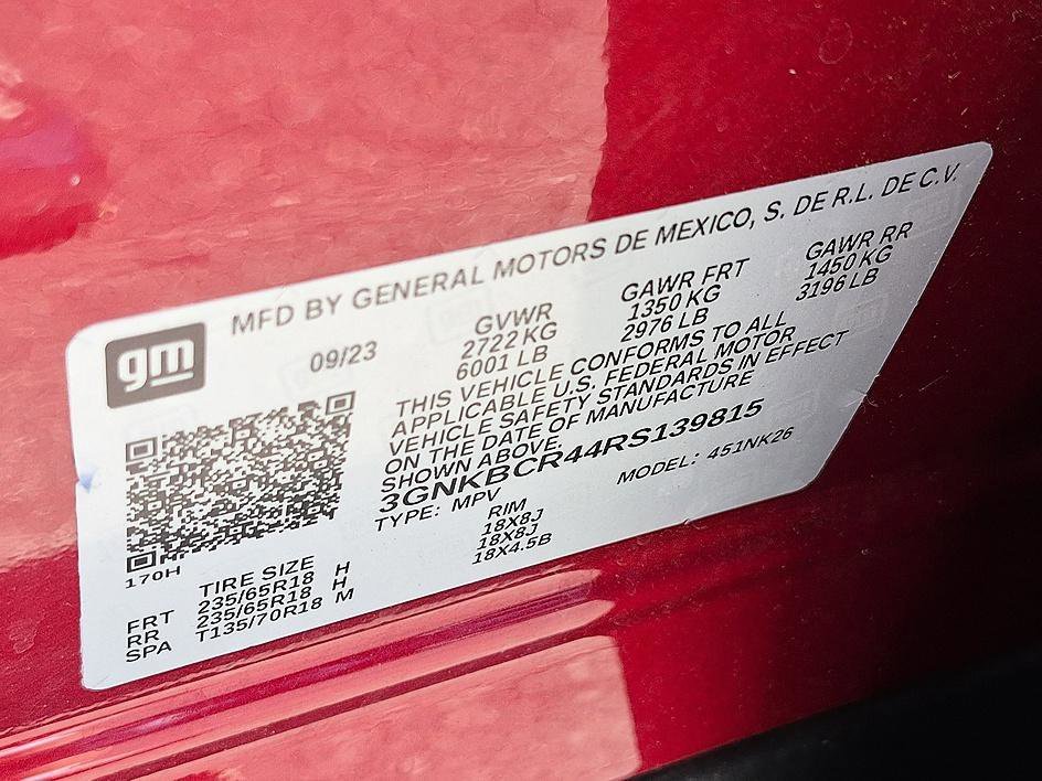 Used 2024 Radiant Red Tintcoat Chevrolet LT image 35