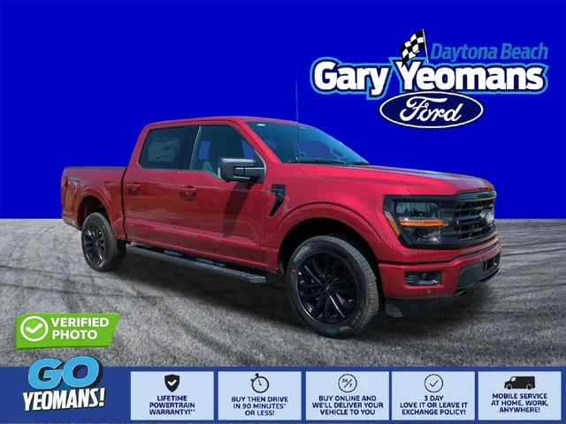 New 2026 Ruby Red Metallic Tinted Clearcoat Ford XLT image 1