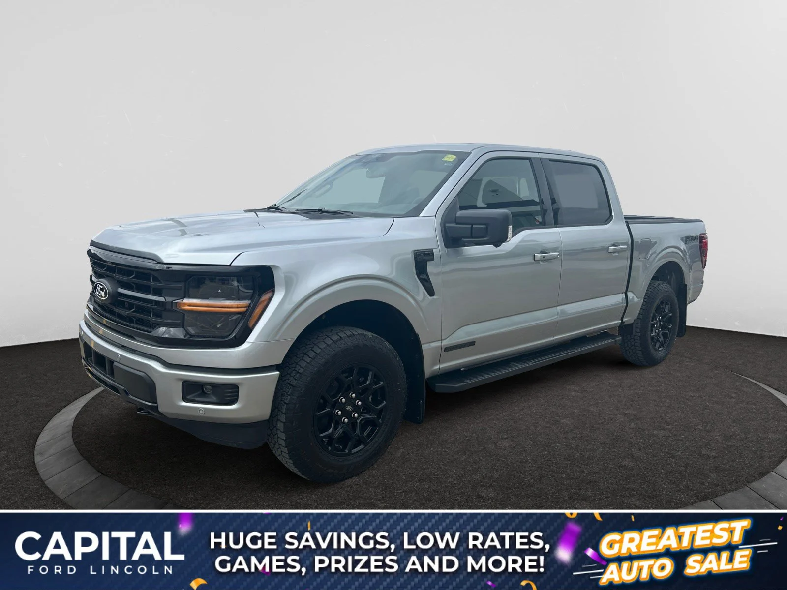 New 2026 Iconic Silver Metallic Ford XLT image 1