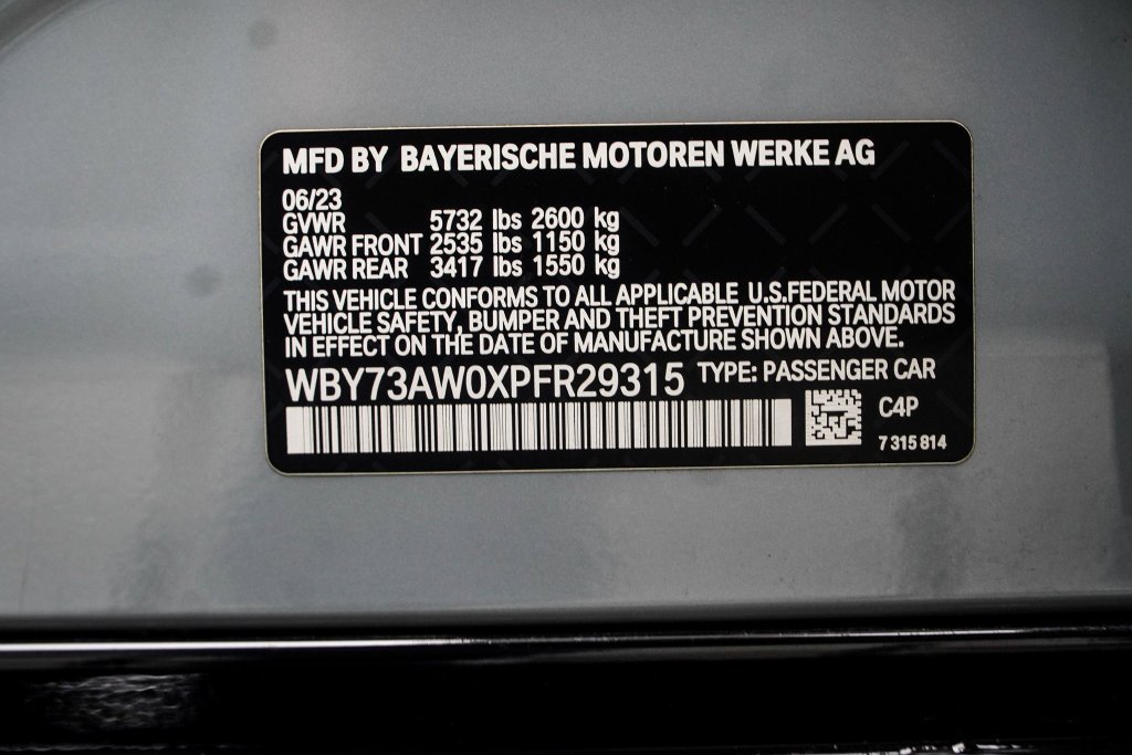 Used 2023 Gray BMW eDrive40 image 49