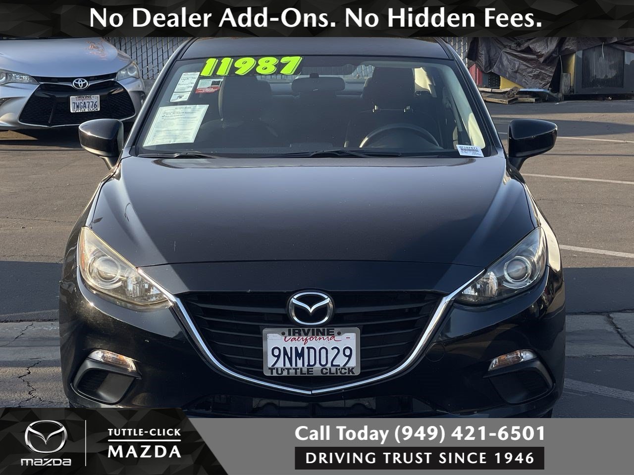 Used 2014 Jet Black Mica Mazda i Sport image 11