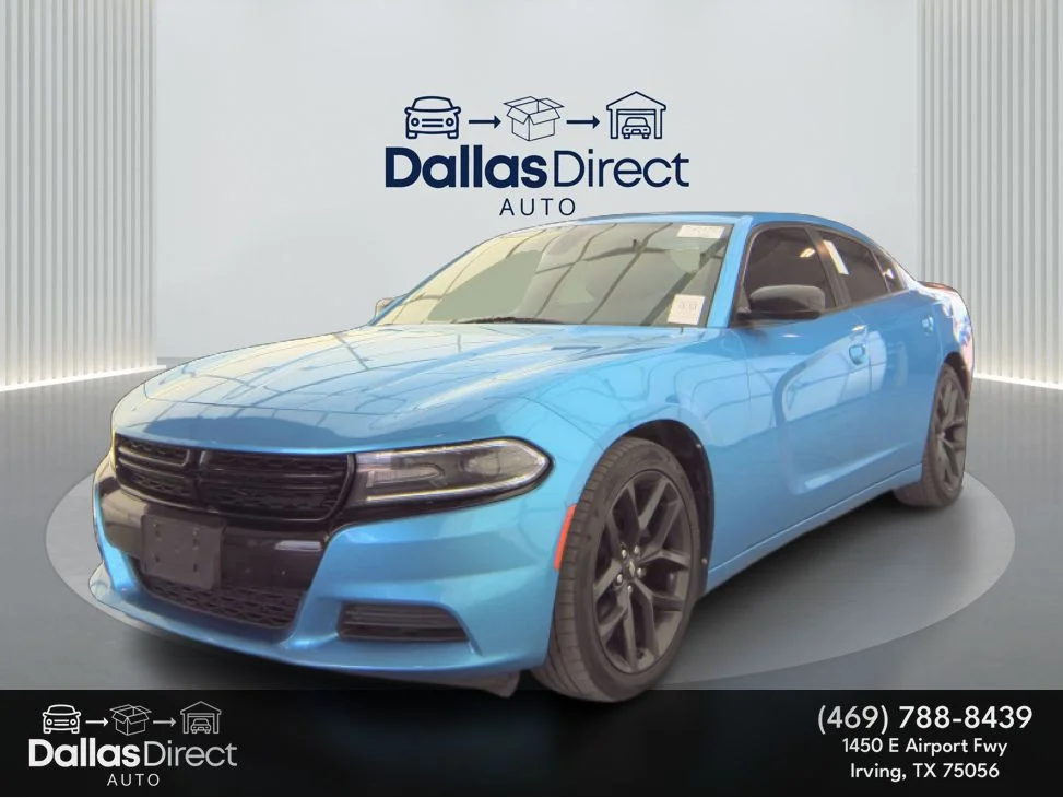 Used 2019 B5 Blue Pearlcoat Dodge SXT image 1