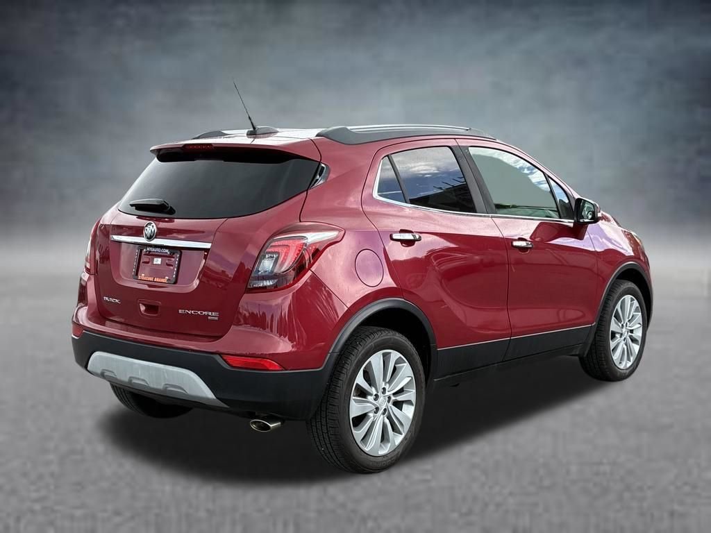 Used 2018 Includes (CM5) Black Carbon Metallic lower exterior accent color, Paint code W700S. Buick Preferred image 5