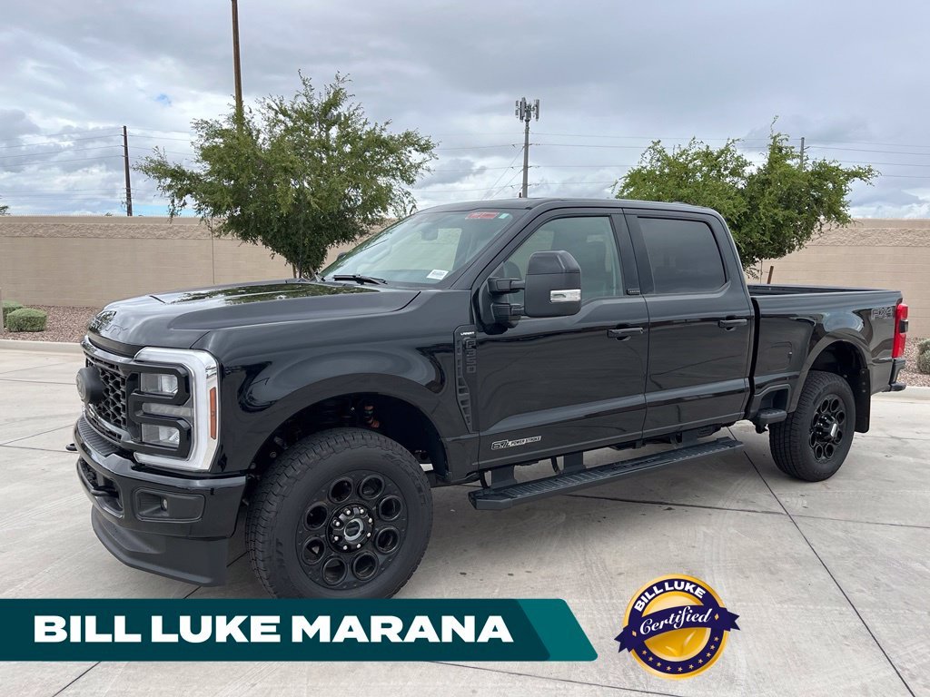 Certified Used 2025 Black Ford Lariat image 1