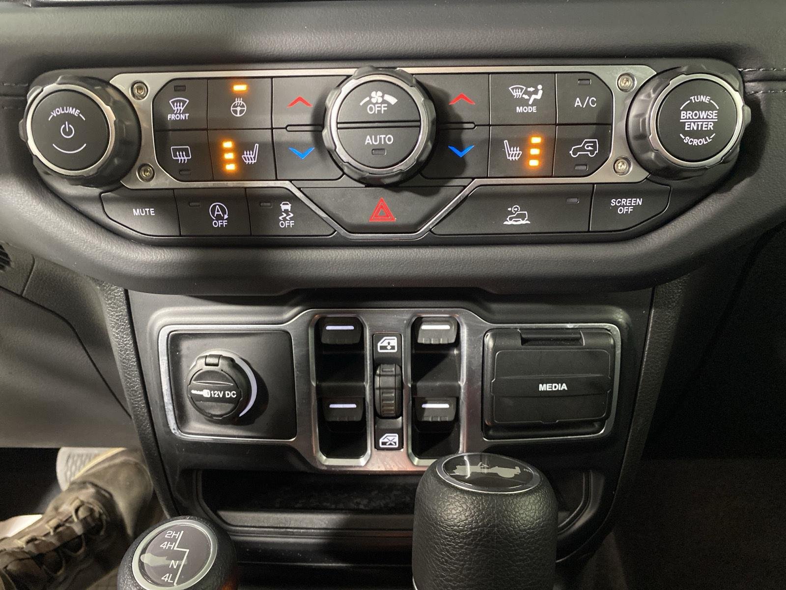 Used 2026 Bright White Jeep Sahara image 2