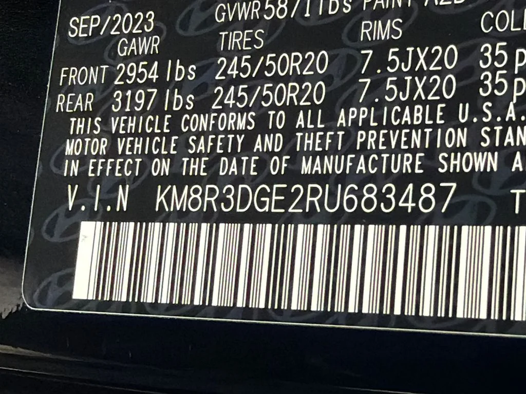 Used 2024 Black Hyundai XRT image 34