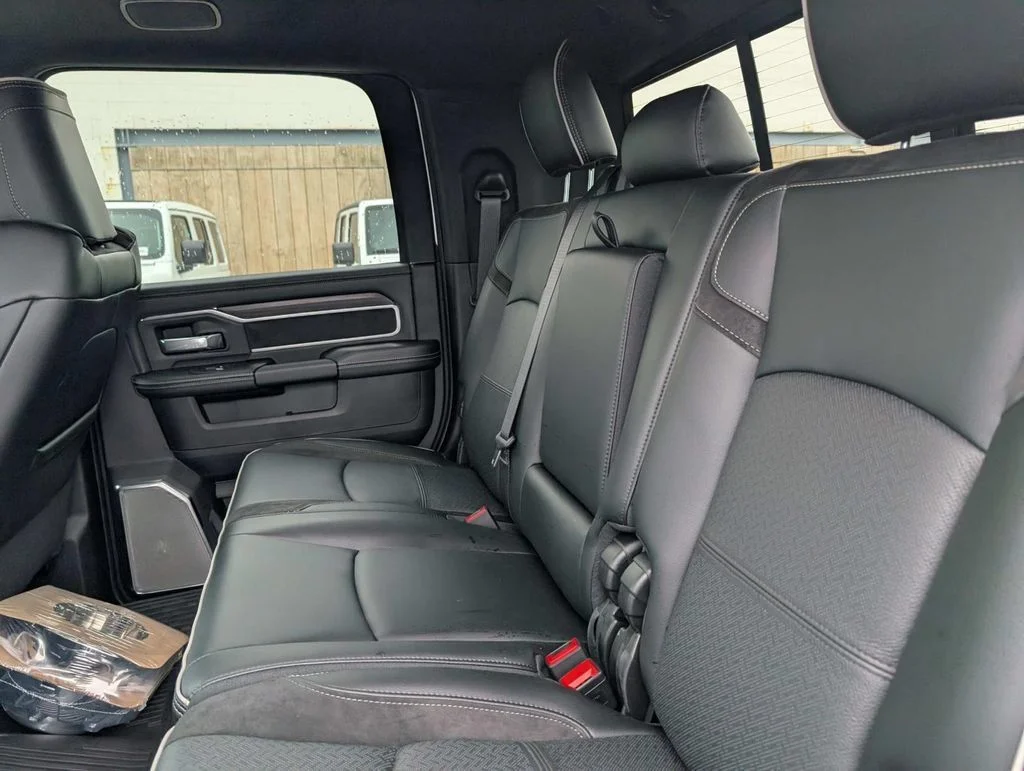 New 2026 Bright White Clear-Coat Exterior Paint RAM Laramie image 12