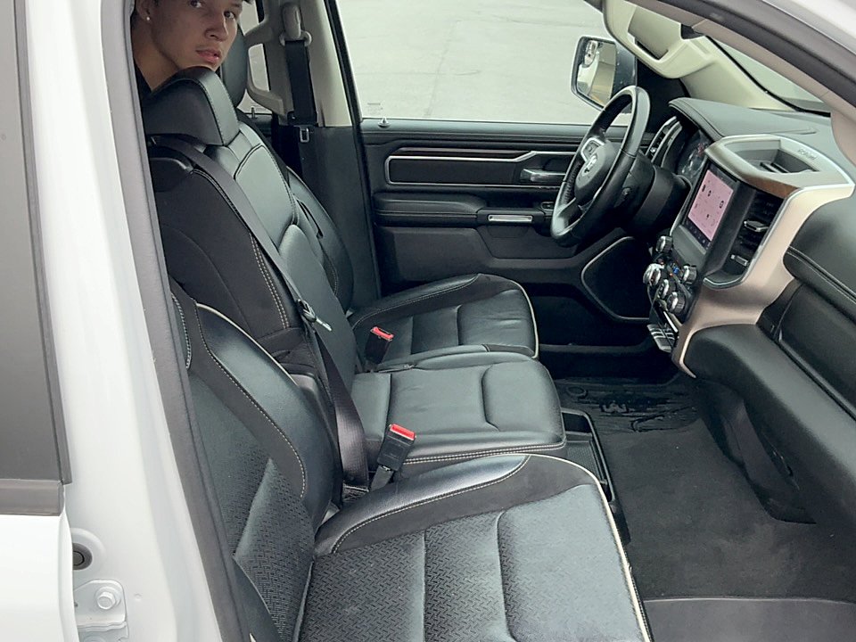 Used 2022 Bright White Clearcoat Ram Laramie image 12