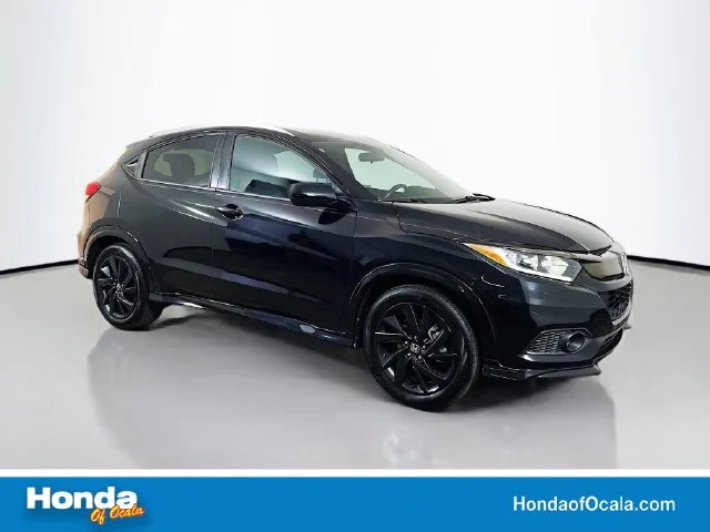 Used 2021 Crystal Black Pearl Honda Sport image 1