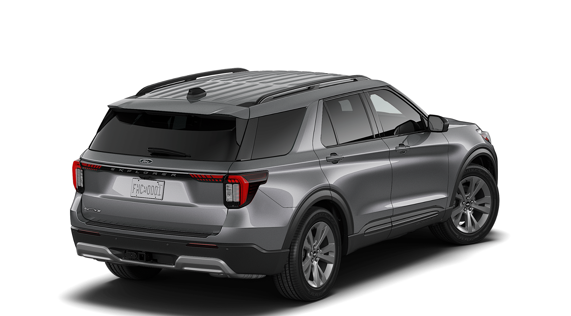 New 2027 Carbonized Gray Metallic Ford Active image 3