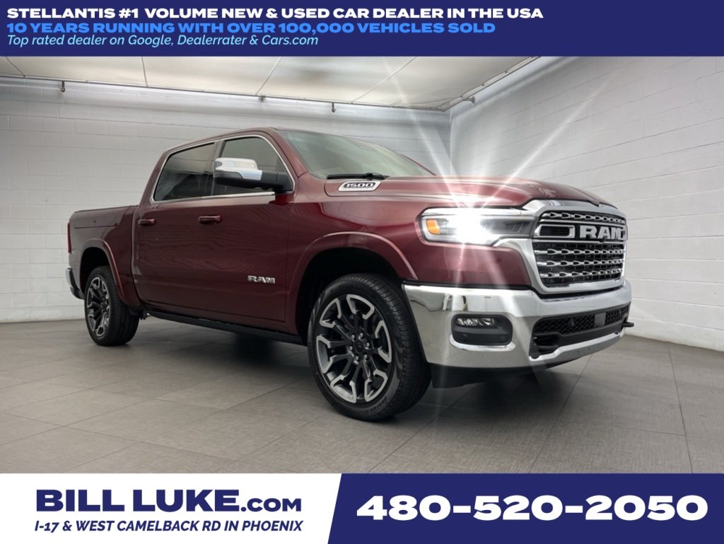 New 2026 RAM 1500 Limited Crew Cab in Phoenix #DN74300 Bill Luke