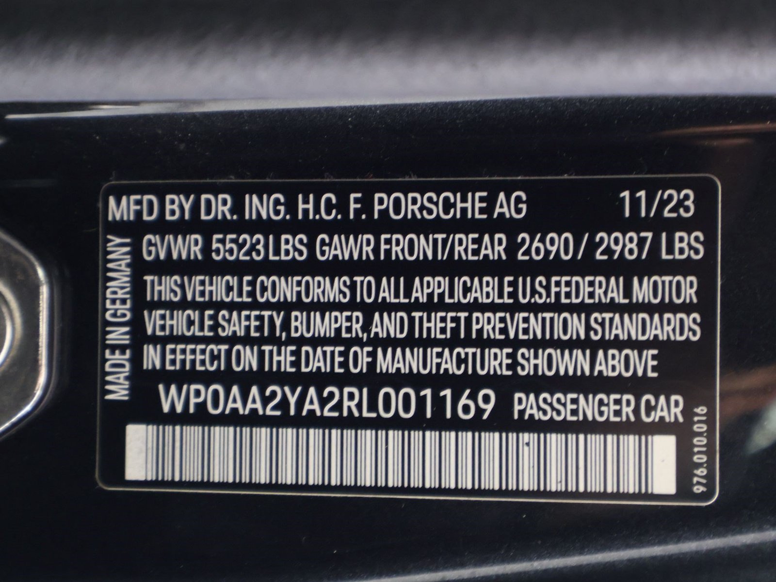 Certified Used 2024 Volcano Grey Metallic Porsche  image 19