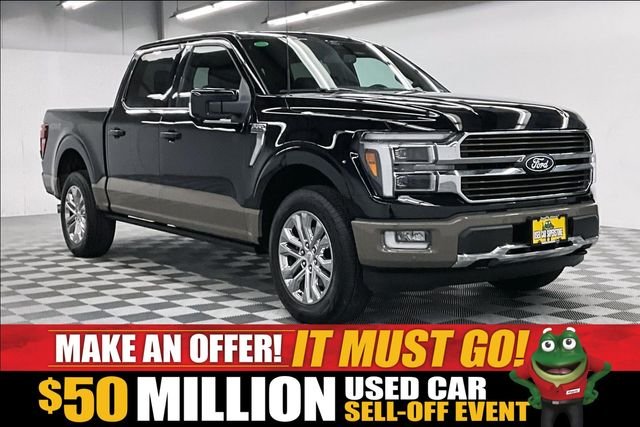 Used 2025 Agate Black Metallic Ford King Ranch image 1
