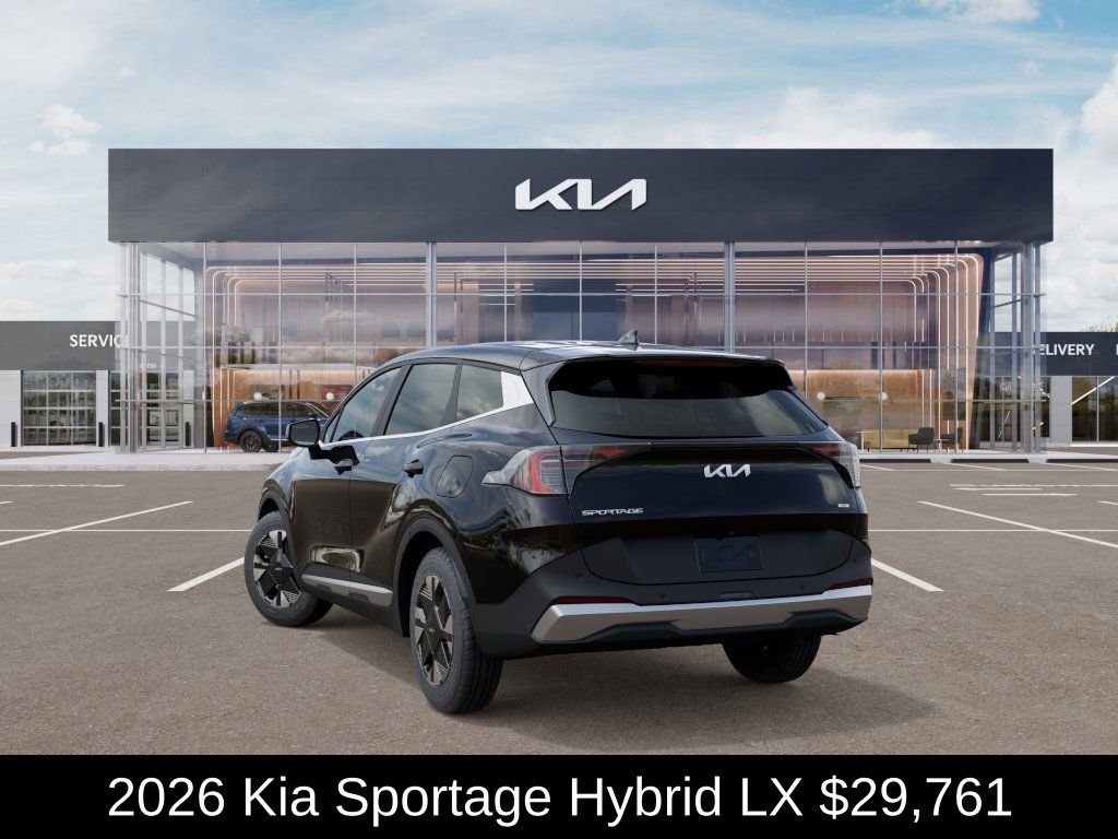 New 2026 Fusion Black Kia LX image 5
