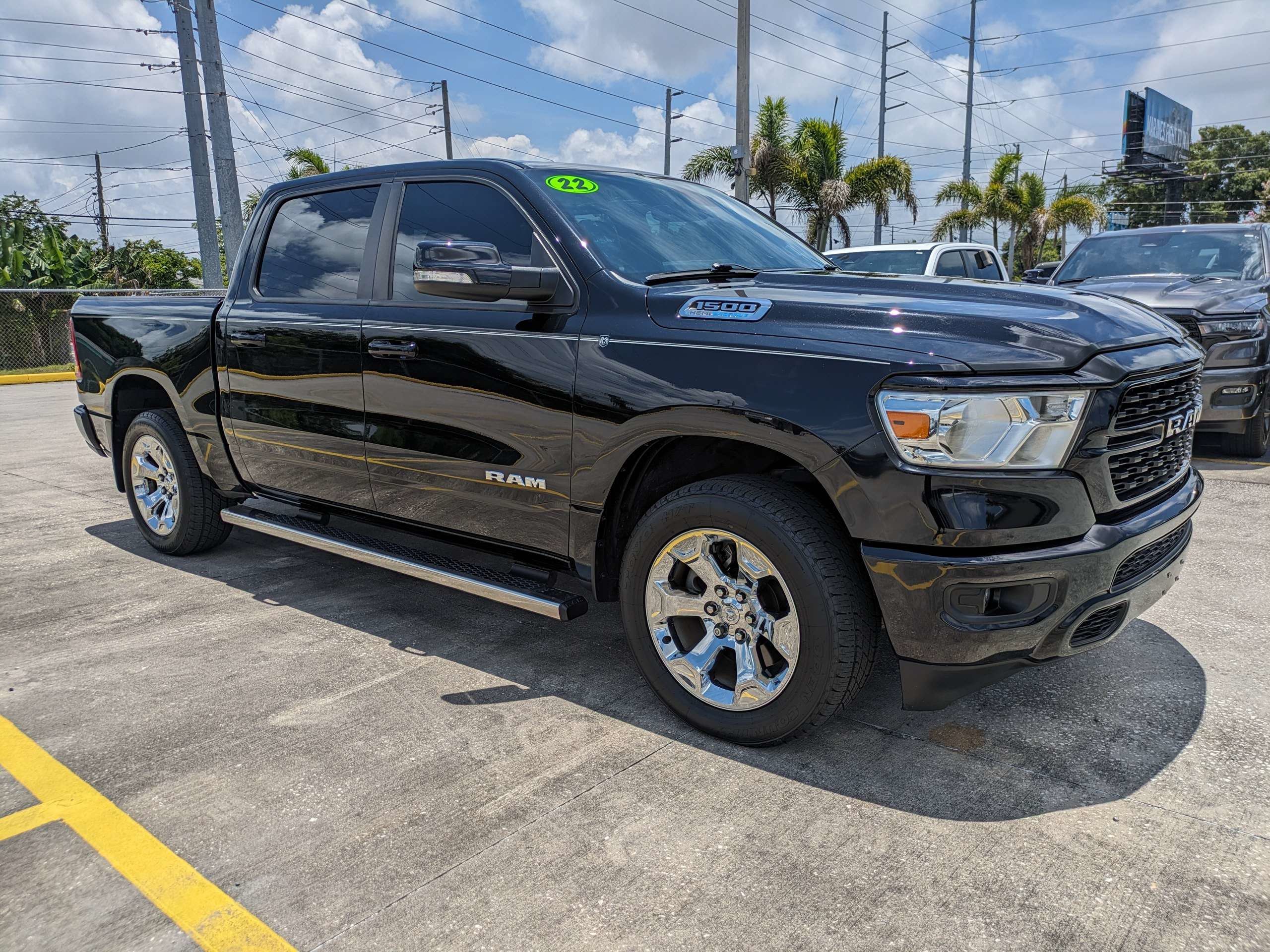 Certified Used 2022 Black Ram Big Horn/Lone Star image 2