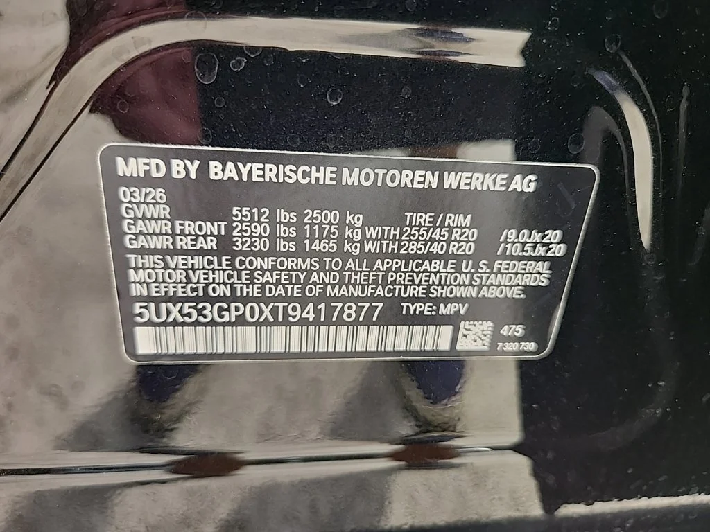 Used 2026 Black Sapphire Metallic BMW 30 xDrive image 8